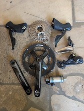Pedivela Shimano Sora 2x9 bicicleta de estrada cascalho ciclismo grupo FSA Vero Pro, usado comprar usado  Enviando para Brazil