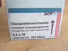 500stück gipsplattenschrauben gebraucht kaufen  Lotte