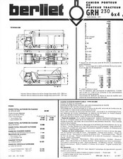 Berliet grh 230 d'occasion  Les Bordes