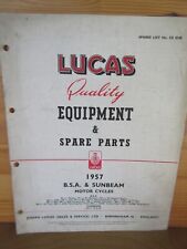 Bsa sunbeam 1957 for sale  DERBY