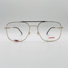 Óculos Carrera feminino masculino oval estilo folheto dourado mod. 290 unissex novo comprar usado  Enviando para Brazil