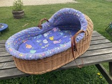Sturdy wicker baby for sale  OXFORD