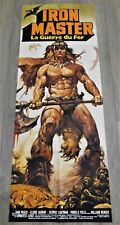 Ironmaster affiche originale d'occasion  Montpellier-
