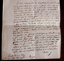 1819 decazes ministre d'occasion  Morestel