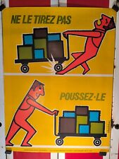 Affiche ancienne originale d'occasion  Plougonven