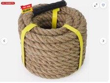 Jute rope 40mm for sale  MAIDENHEAD