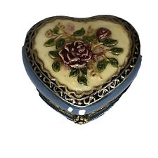 Trinket box blue for sale  Hillsboro