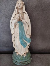 Madonnafigur lourdes gips gebraucht kaufen  Bodenmais
