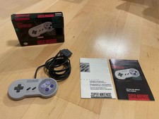 Controle SNES original do fabricante Super Nintendo na caixa com manual comprar usado Controle SNES original do fabricante Super Nintendo na caixa com manual comprar usado  Enviando para Brazil