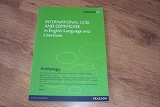 Edexcel anthology internationa for sale  ROSSENDALE