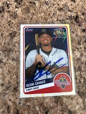 Keoni Cavaco assinado 2024 Cedar Rapids Kernels Team Set Minnesota Twins # 05 comprar usado  Enviando para Brazil