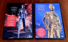 MICHAEL JACKSON 2x DVD Lot HISTORY ON FILM VOL 1 & 2 GREATEST VIDEO HITS / PAL comprar usado  Enviando para Brazil