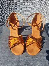 Tan latin shoes for sale  SHEFFIELD