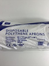 200 disposable aprons for sale  WREXHAM