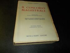 Concorso magistrale volume usato  Ragalna