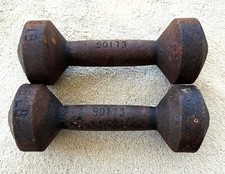 Vintage lb. dumbbells for sale  The Villages