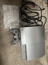 Console PS3 500GB Slim + controle sem fio + cabo de alimentação + caixa (usada) pré-propriedade comprar usado  Enviando para Brazil