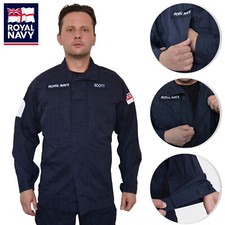 Kurtka armii brytyjskiej koszulka bojowa ciepła pogoda FR RN Royal Navy robocza granatowa na sprzedaż  PL