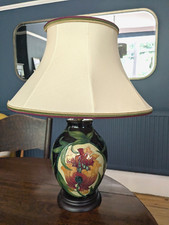 Moorcroft table lamp for sale  LONDON