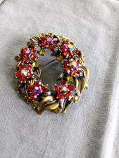 Vintage floral wreath for sale  Moulton