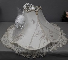 Lampenschirm cremweiß bambusm gebraucht kaufen  Mömbris