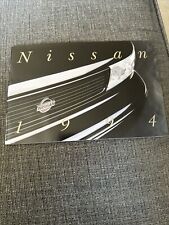 1994 nissan brochure for sale  Barneveld