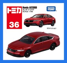 Usado, Carro modelo fundido JUN 2025 #36 Honda Accord vermelho TOMICA TOMY TAKARA comprar usado  Enviando para Brazil