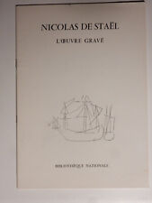 Nicolas staël oeuvre d'occasion  Aix-en-Provence-