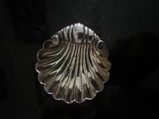 Antique silver scallop for sale  GRANTHAM
