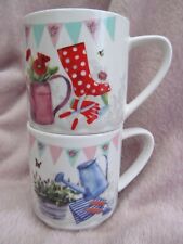 Pair gardening mugs for sale  Shipping to Ireland