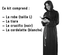 Deguisement moine taille d'occasion Deguisement moine taille d'occasion  Biganos