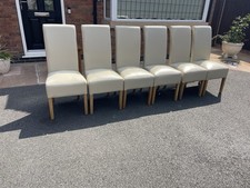 Cream ivory leather for sale  MACCLESFIELD