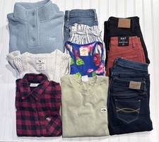 Lote de roupas femininas XL júnior XS ~ Abercrombie Hollister North Face comprar usado  Enviando para Brazil