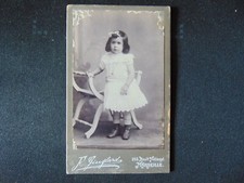 Photo cdv girl d'occasion  Expédié en Belgium
