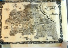 Carte parchemin forets d'occasion Carte parchemin forets d'occasion  Bourg-la-Reine