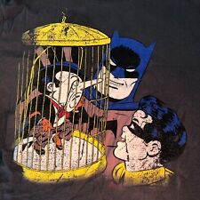 Usado, Camiseta Batman & Robin DC Comics com Gráfico Pinguim, tamanho XL mas parece menor comprar usado  Enviando para Brazil