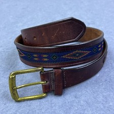 Vtg leather belt for sale  Waukee