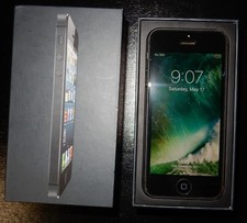 Usado, Bom Estado Apple iPhone 5 - 16 GB - Preto, Totalmente Funcional Desbloqueado comprar usado  Enviando para Brazil
