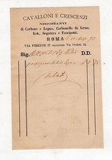 Fattura antica cavalloni usato  Villar Focchiardo