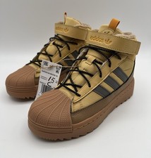Bota Adidas Superstar Winter Trek Carvão Aveia ID1021 Infantil Juvenil Tamanho 13.5 NOVA comprar usado  Enviando para Brazil