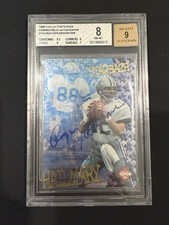 COLLECTOR'S-EDGE COWBOYBILIA HAIL-MARY Roger Staubach Drew Pearson Auto BGS 8, usado comprar usado  Enviando para Brazil