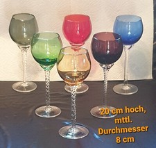 Weingläser murano . gebraucht kaufen  Niederkrüchten