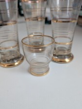 Vintage tall glasses for sale  POOLE