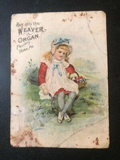1898 weaver organ for sale 1898 weaver organ for sale  Reading