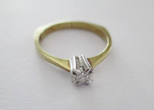 Brillantring 585 gelbgold gebraucht kaufen  Erzhausen
