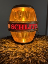 Vintage 1966 Schlitz Barril Barril Arandela de Parede Luz Milwaukee Placa de Cerveja Funciona! comprar usado  Enviando para Brazil