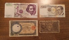Lotto banconote italiane usato  Olbia