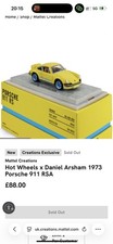 Usado, Hot Wheels x Daniel Arsham 1973 Porsche 911 RSA, PRÉ-VENDA confirmada comprar usado Usado, Hot Wheels x Daniel Arsham 1973 Porsche 911 RSA, PRÉ-VENDA confirmada comprar usado  Enviando para Brazil