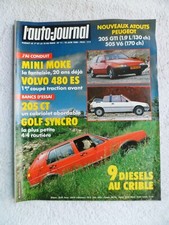 Auto journal 1986 d'occasion  Avignon