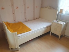 Schlafzimmer antik elfenbeinfa gebraucht kaufen  Mieste